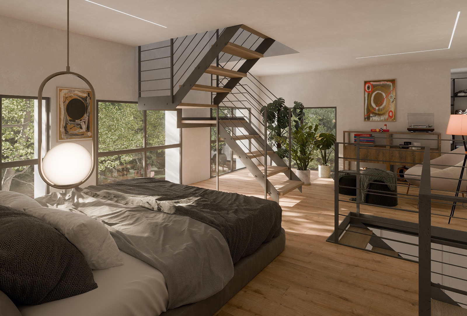 Camera da letto Loft R-2